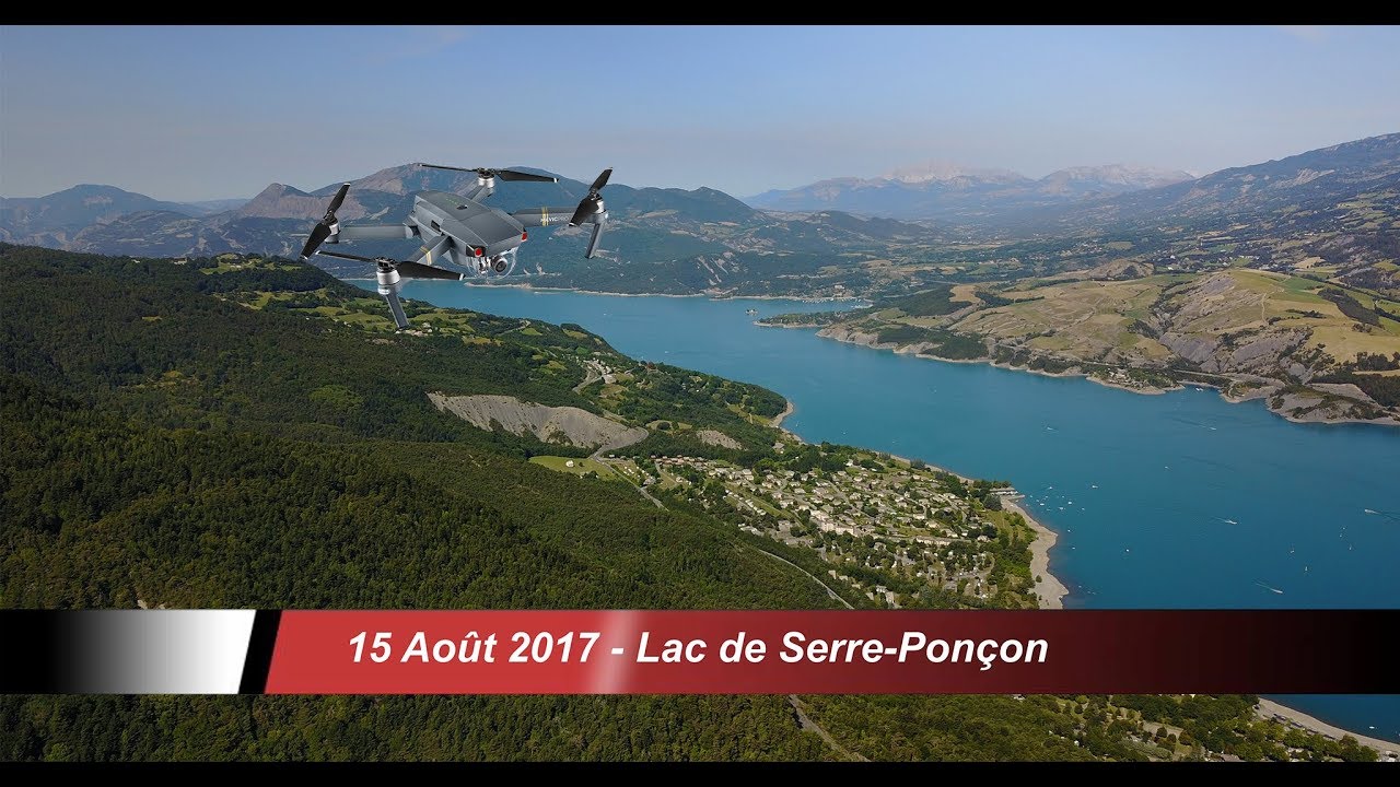 Lac de Serre-Ponçon - Savines Le Lac [ DJI Mavic Pro 4K ]