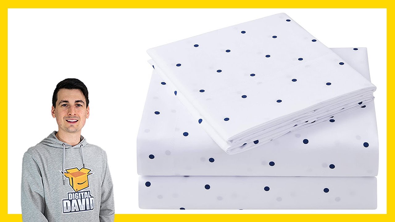Mellanni Microfiber Bed Sheet Set Review
