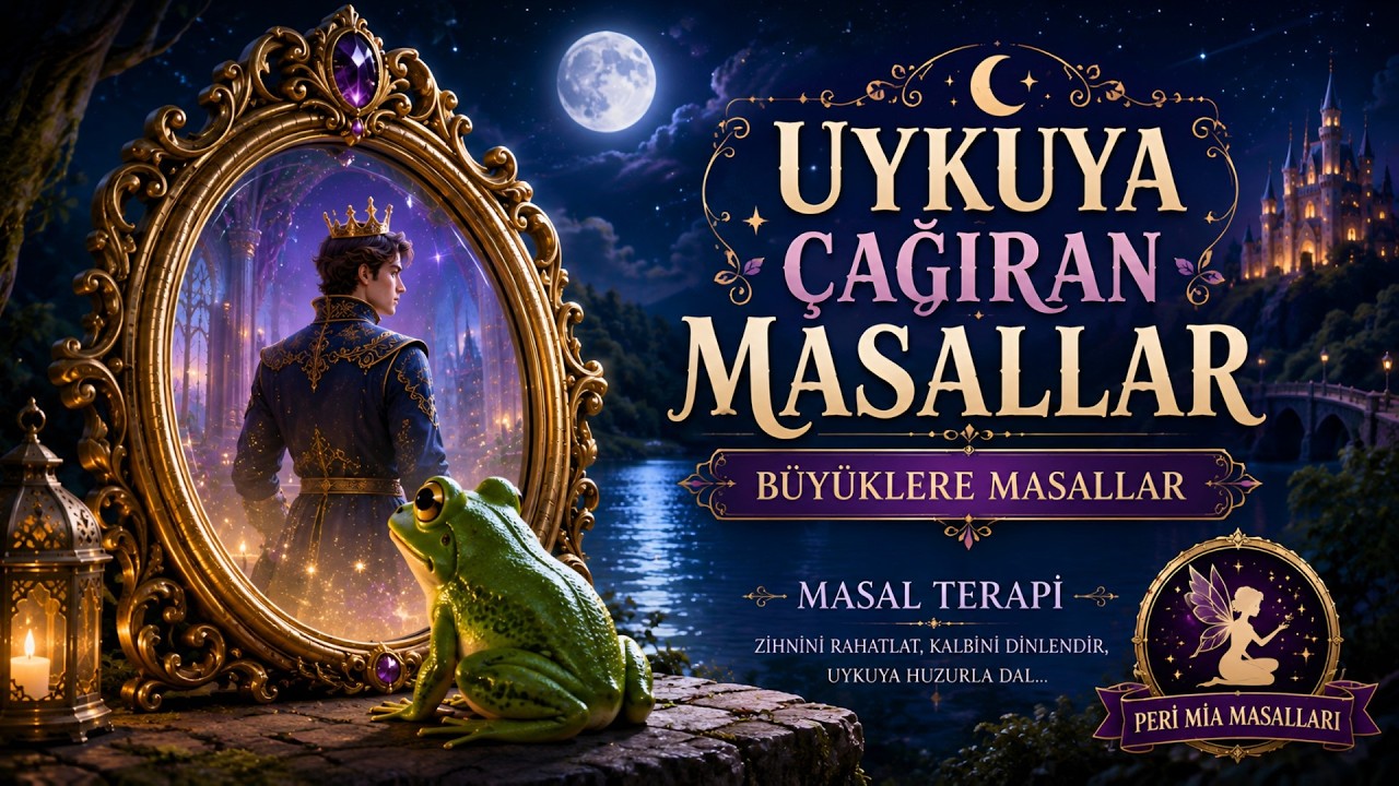 Uykuya Çağıran Masallar-Masal Dinle-Büyüklere Masallar-Masal-Uyku Masalları-Peri Mia Masalları