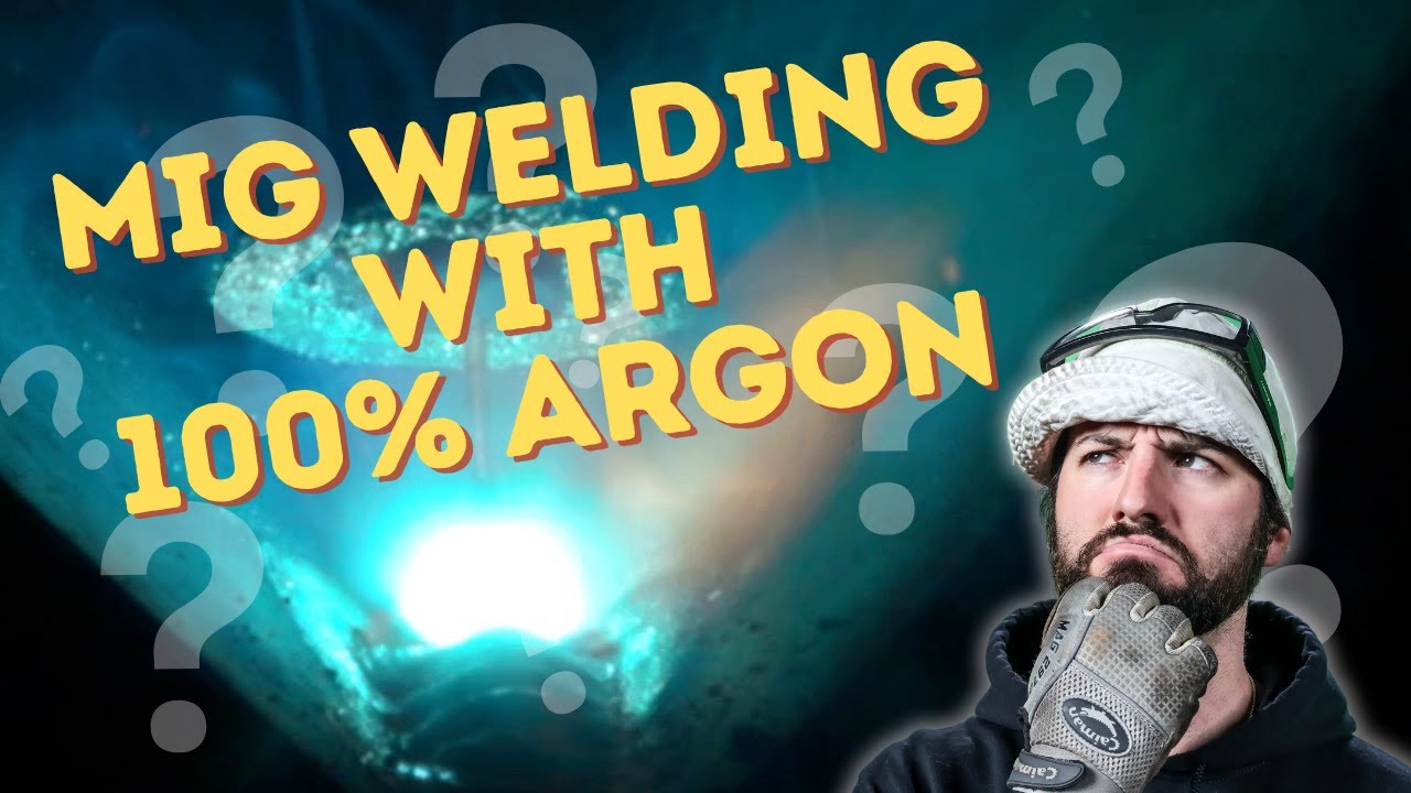 Можно ли использовать сварку MIG со 100% аргоном?