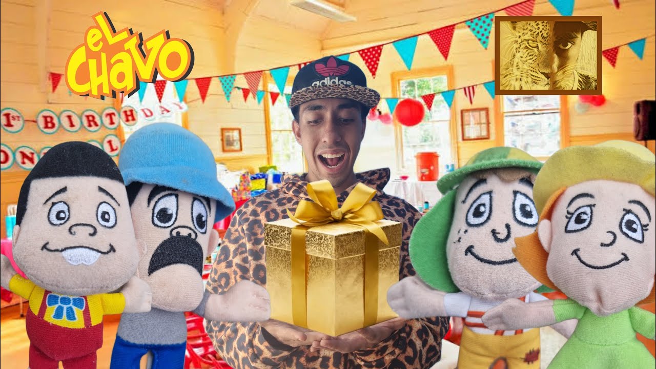 Unboxing mini peluches El chavo McDonald's cajita feliz 2011 en mi cumpleaños | Santiapardo Iramrey