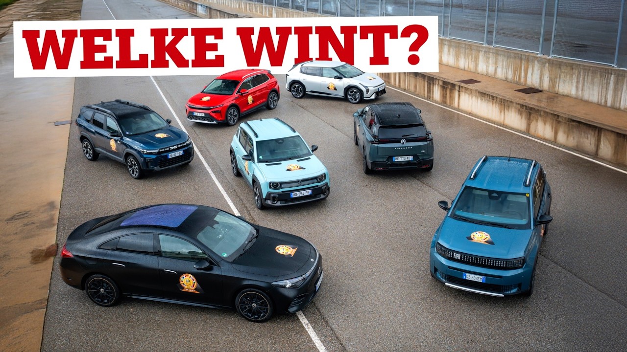 E&eacute;n van deze 7 finalisten Auto van het Jaar 2026!