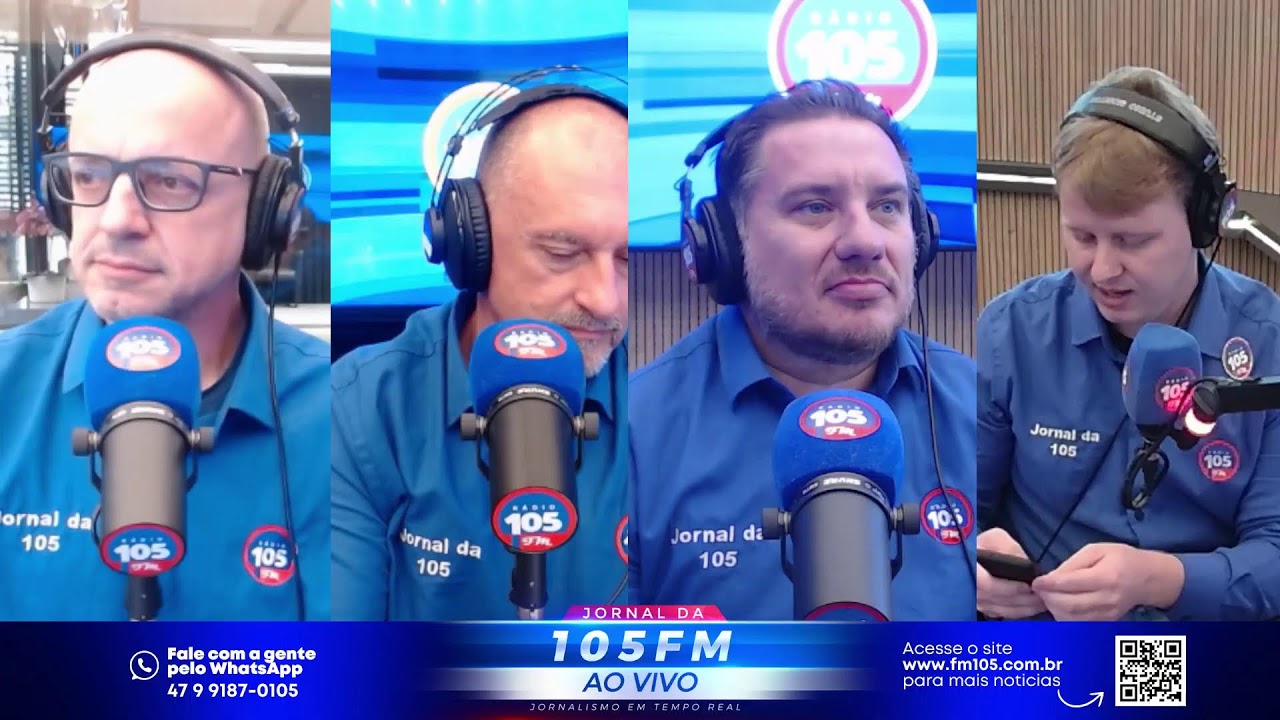 Jornal da 105! 09-01-2026! Rádio 105 FM!