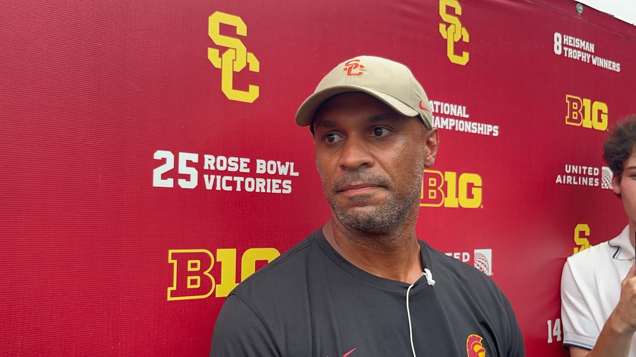 USC DC D&rsquo;Anton Lynn shuts down UCLA Head Coach rumors 9.17.25