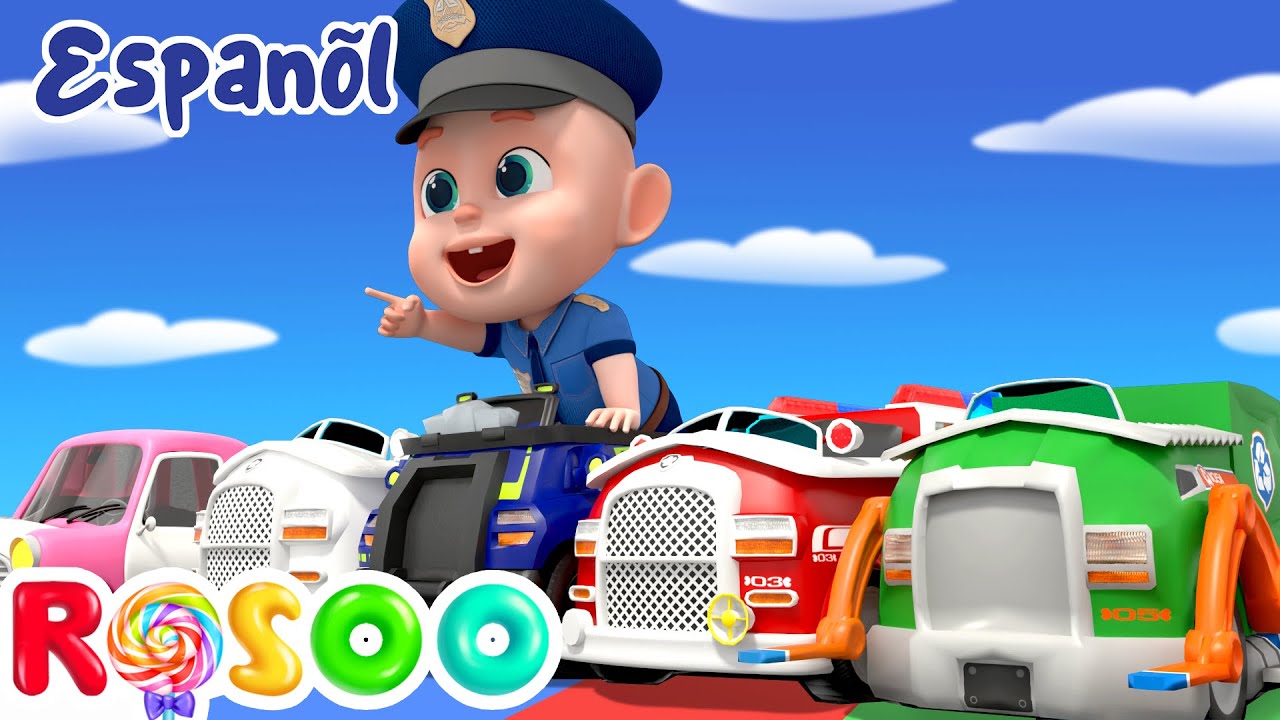 Coches de Colores | Los Vehículos de Emergencia | Nursery Rhymes - Canciones Infantiles en Español