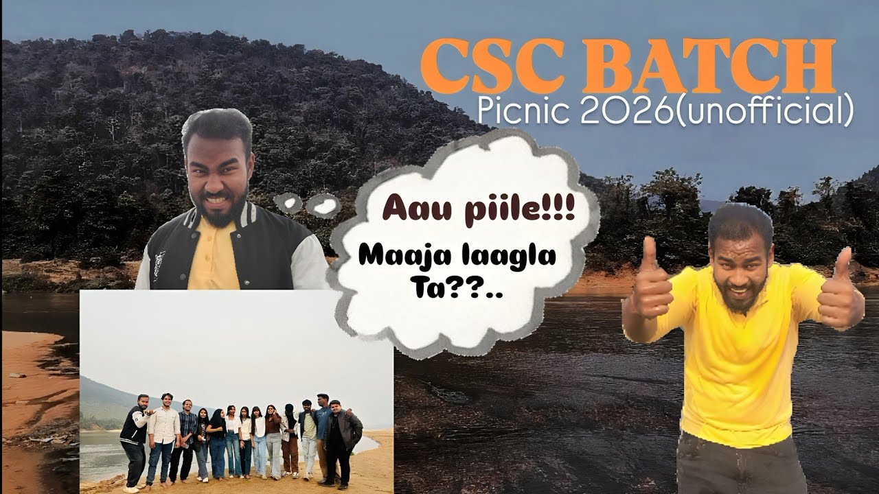 Aau piile..!! Maja laagla ta?? ||Csc batch picnic (unofficial) ||gacr diaries||Hari ki gatha