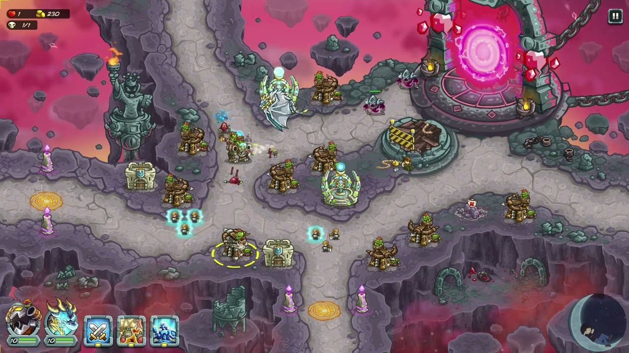 Kingdom Rush 5 Alliance Iron - 11 Meseta del cañón  (imposible)