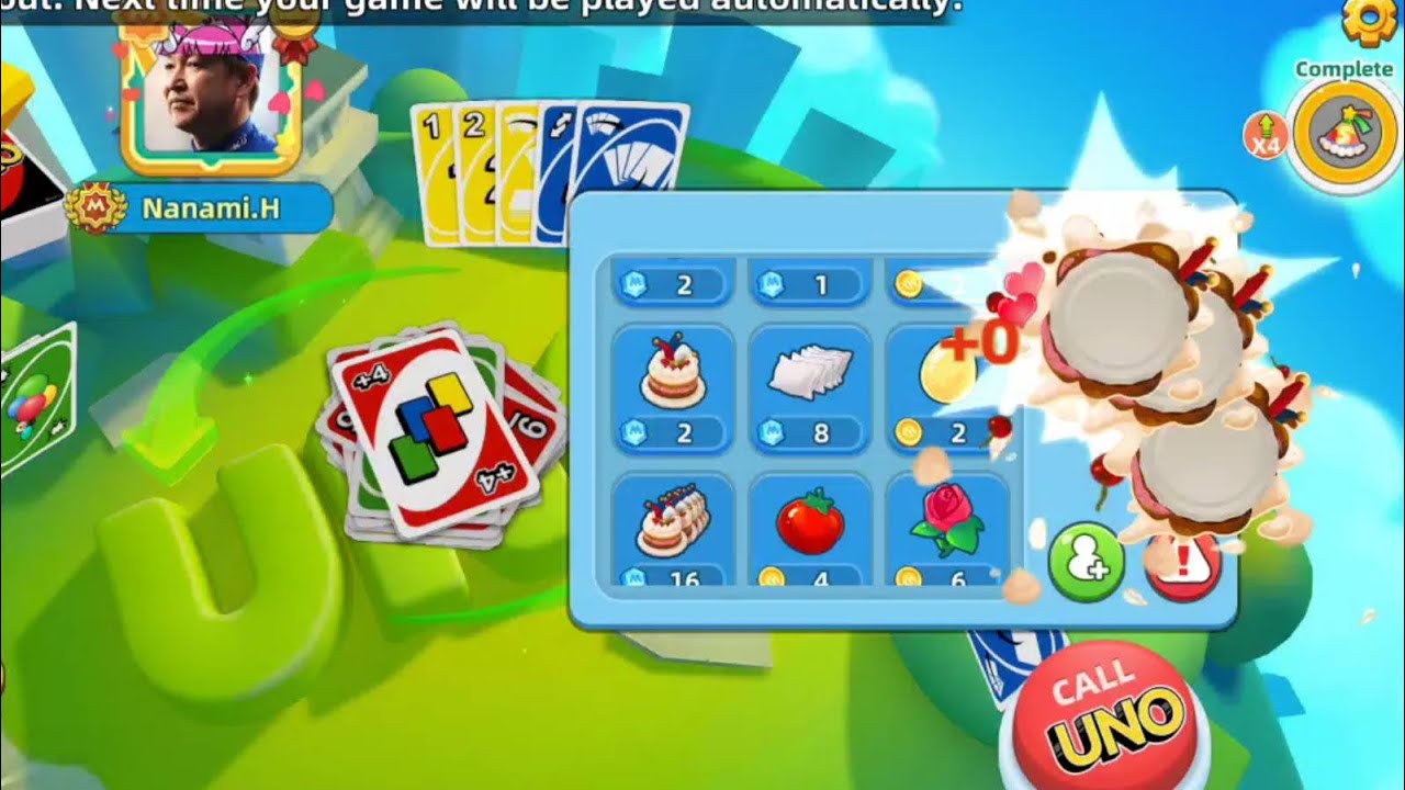 UNO! Mobile Game | Go Wild x600 2vs2 (Time Balloon🎈)
