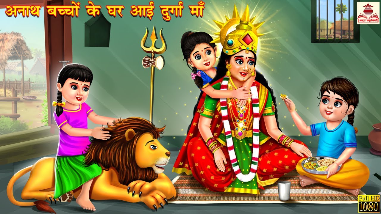 अनाथ बच्चों के घर आई दुर्गा माँ | Hindi Kahani | Bhakti Kahani | Bhakti Stories | Moral Stories