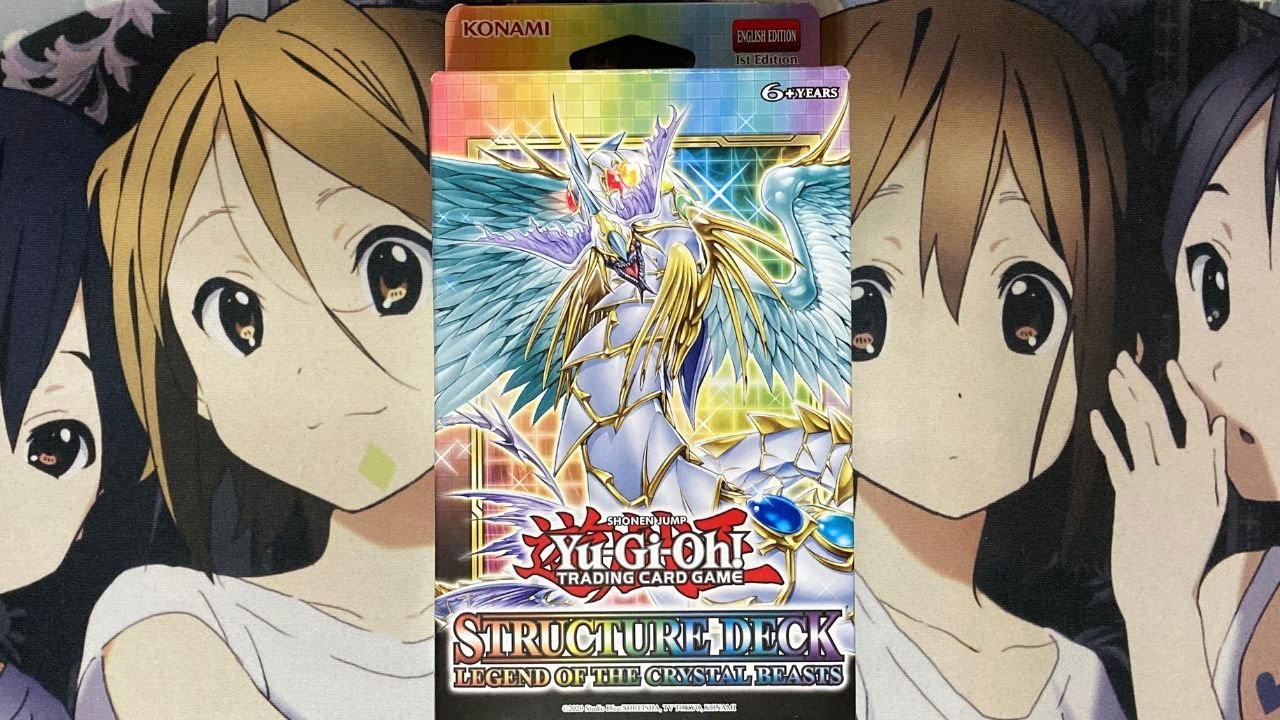 Opening My Yugioh Legend of the Crystal Beasts Structure Deck TCG