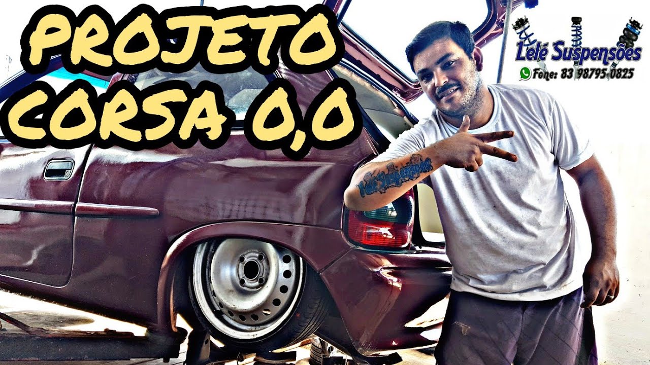 PROJETO CORSA - 0,0 CM - ARO 15 - LELÊ SUSPENSÕES