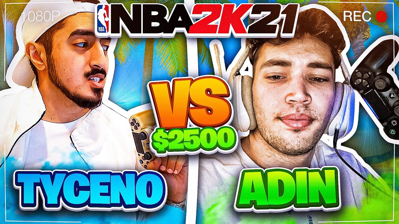 Тайсено идёт против Адина в пари на 2500 долларов в NBA 2K21 (Это просто БЕЗУМИЕ) - NBA 2K21 BO7 ...