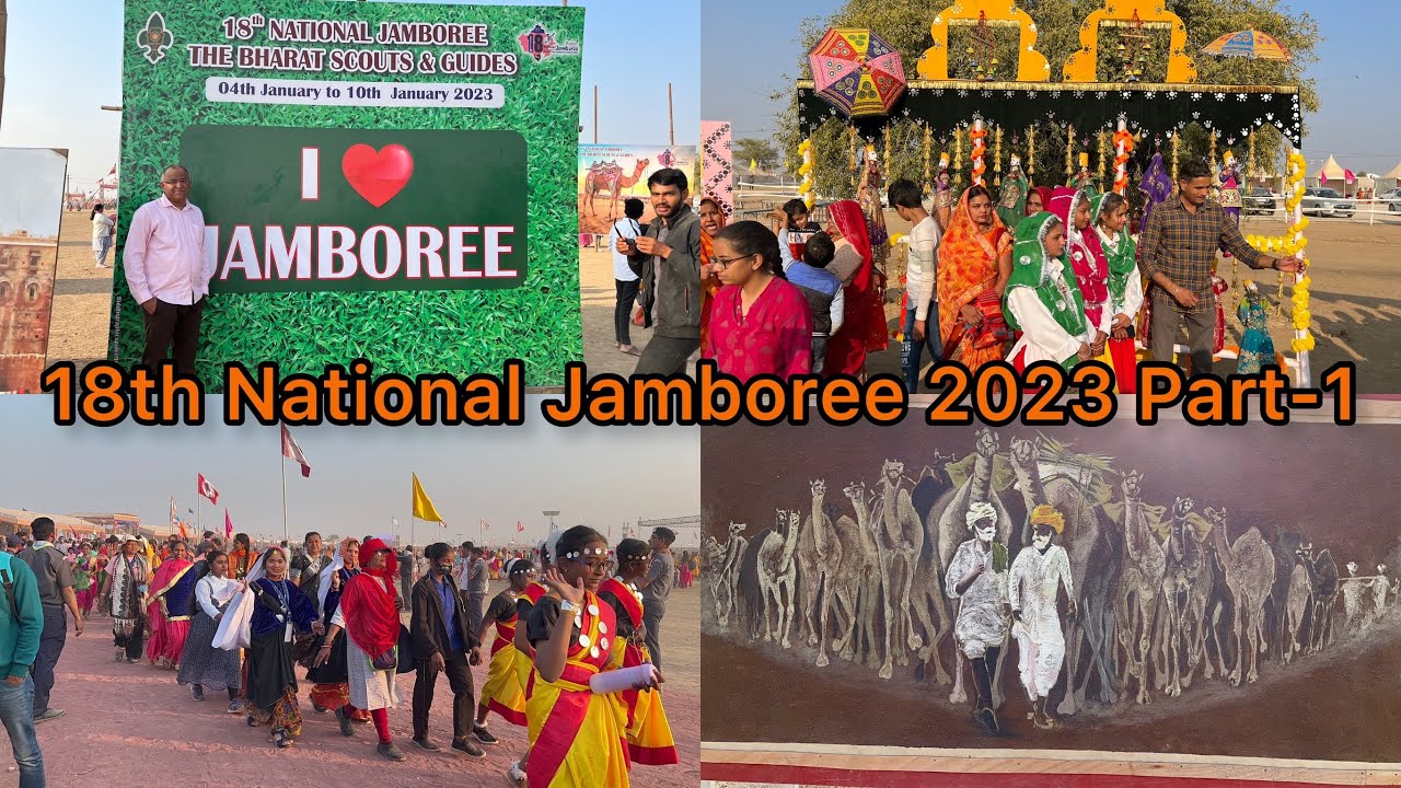 18th National Scout Guide Jamboree 2023 Rohat Pali Rajasthan India | International Jamboree