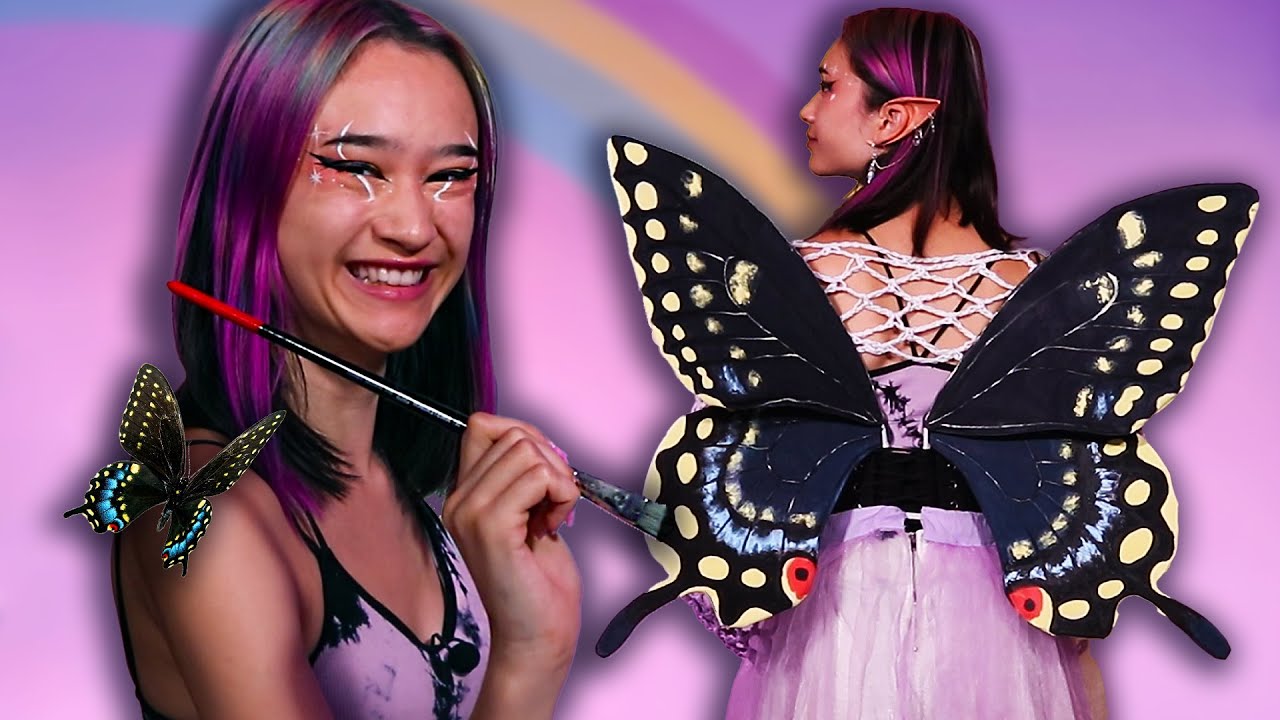 Hoe ik REALISTISCHE VLINDERVLEUGELS heb gemaakt!!! | DIY