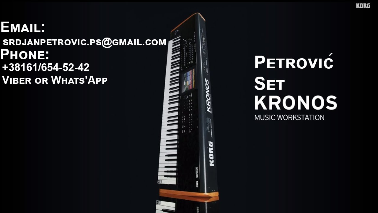 Korg Kronos Petrovic set 2021