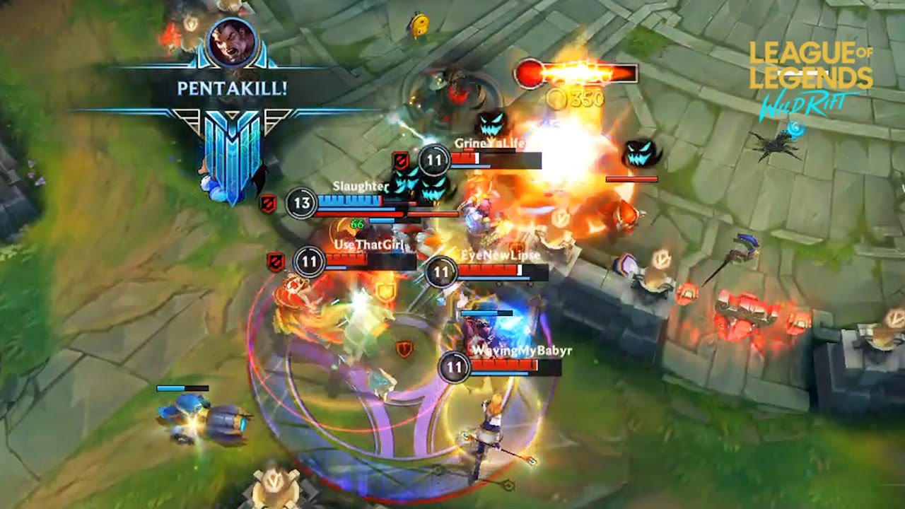 Wild Rift PENTAKILL MOMENTS | LoL Wild Rift Montage