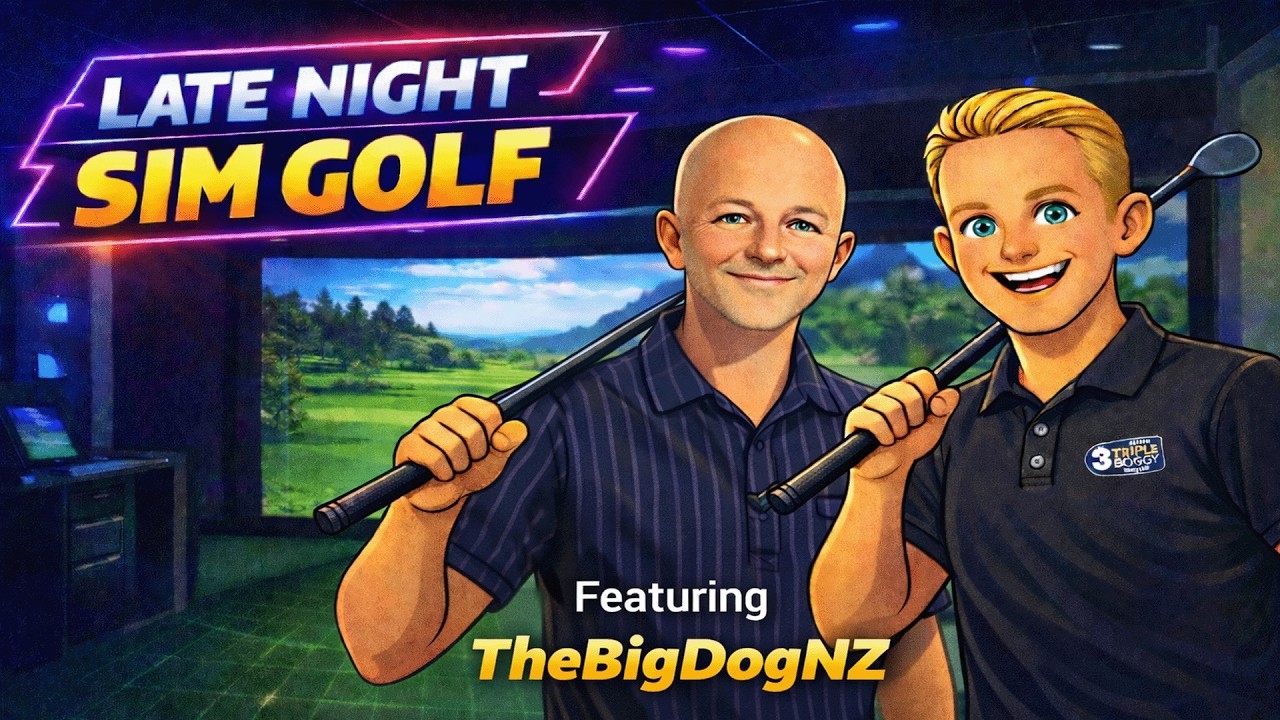 EP. 225 | Late Night Sim Golf!   Will we see TheBigDogNZ?