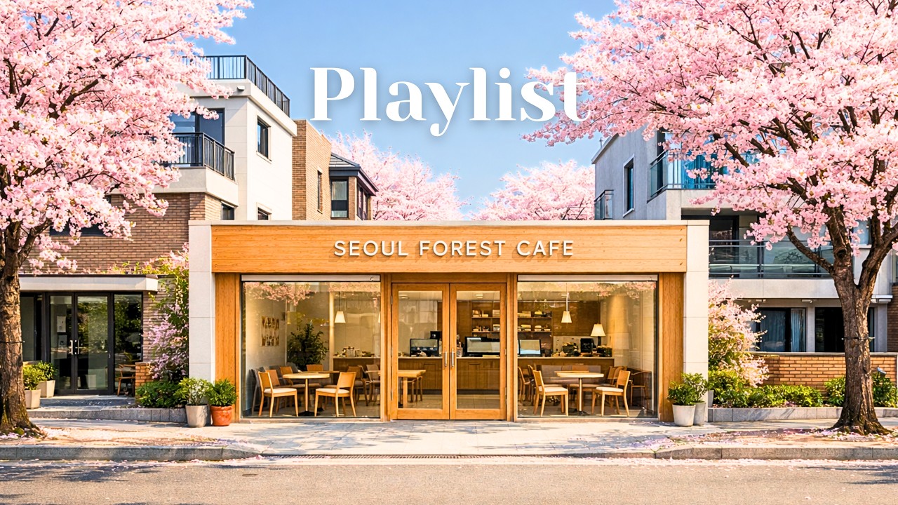 𝐏𝐥𝐚𝐲𝐥𝐢𝐬𝐭 서울숲 봄 벚꽃 감성 카페 음악 (중간광고없음) 🌸 🌿 봄에 듣기 좋은 플레이리스트 🎵