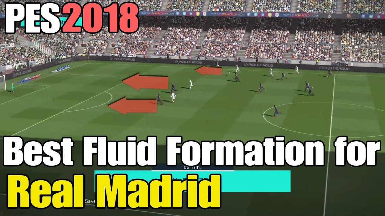 PES 2018 | Real Madrid BEST Fluid Formation