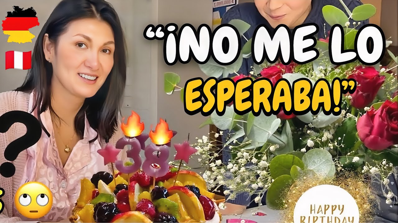 ¡NO me lo esperaba! 🎉🥹 | Así celebré mis 38 años en Alemania con una gran sorpresa   | Shirley Tocic