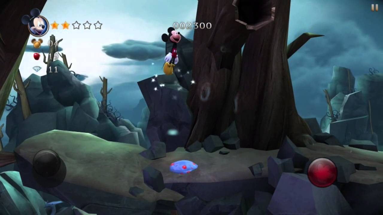 Castle of Illusion Starring Mickey Mouse - Walkthrough Part 2 (iPhone Gameplay)