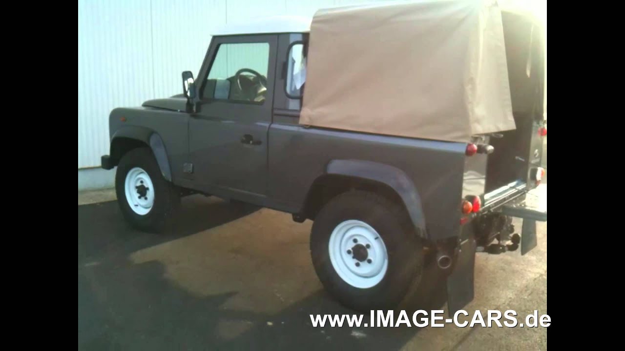 www.AUTOEXPORT.de 2015 LAND ROVER DEFENDER 90 PICK-UP CORRIS GREY METALLIC