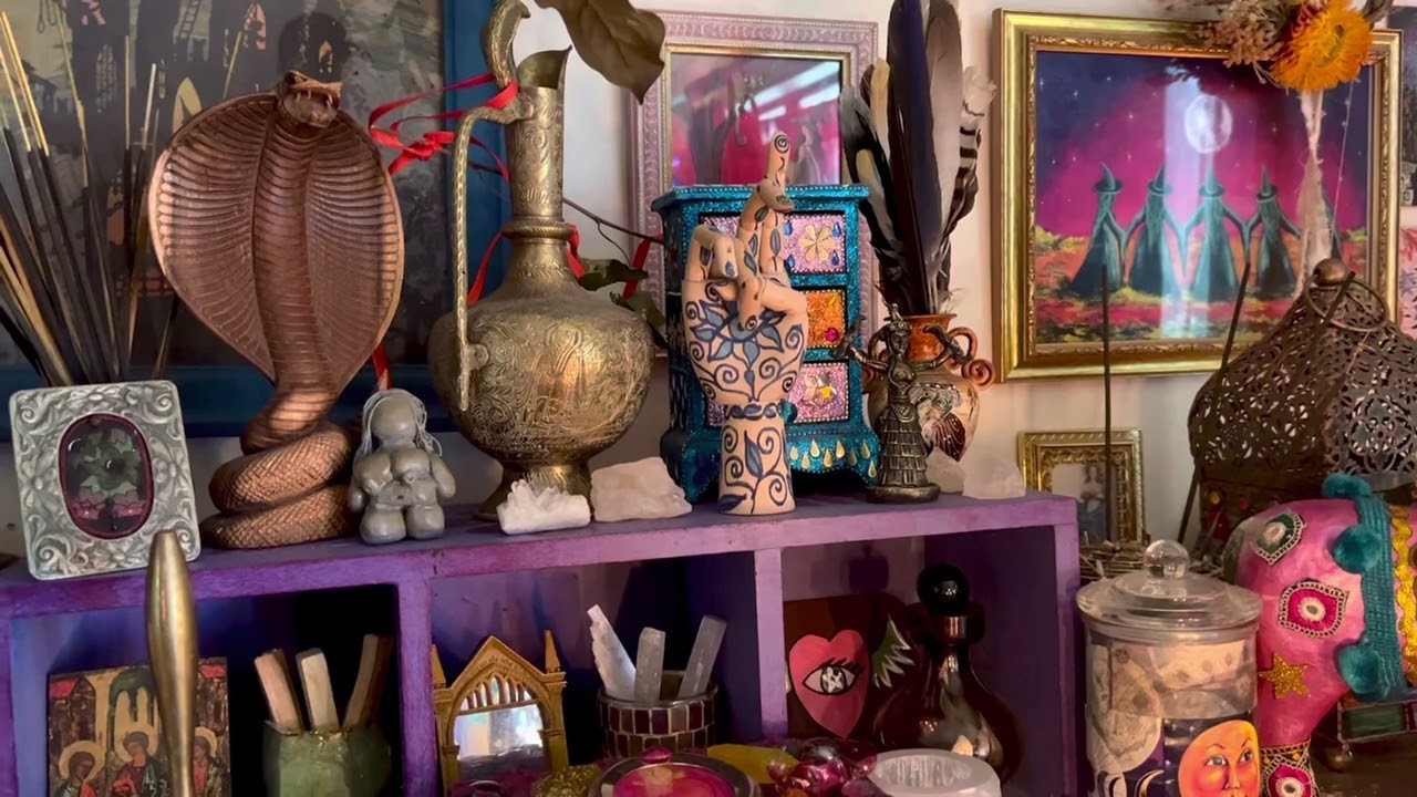 An Altar Tour and a Ramble About Altars ~ Witchcraft
