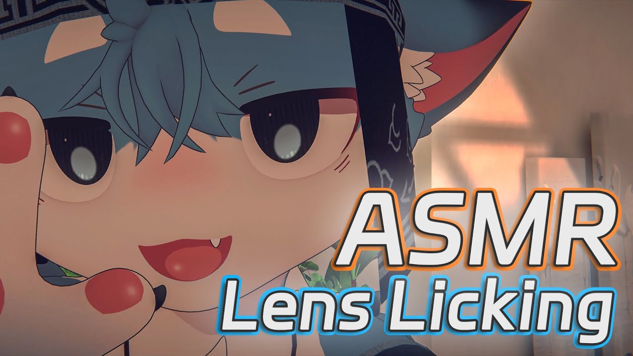 [Furry Paws ASMR] Lens Licking / Kiss - No Talking 4K
