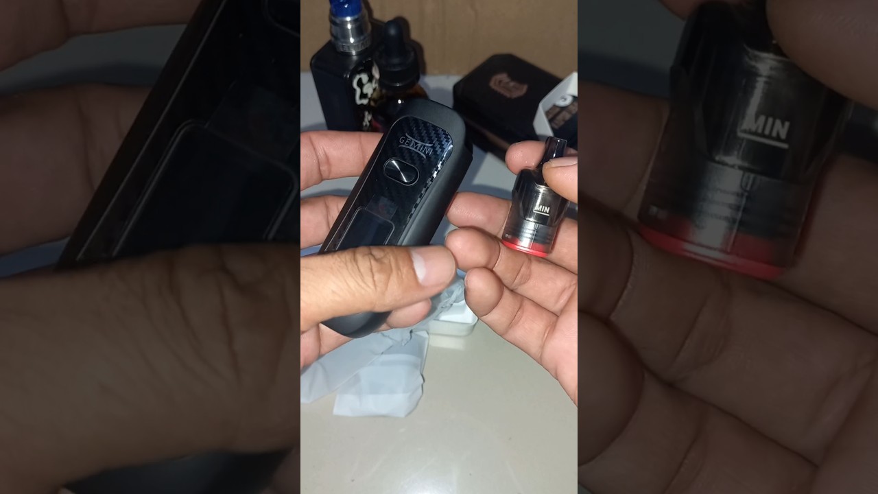 Gemini vandy vape unboxing pod mod obsidian weave #vaporwave #vapelife