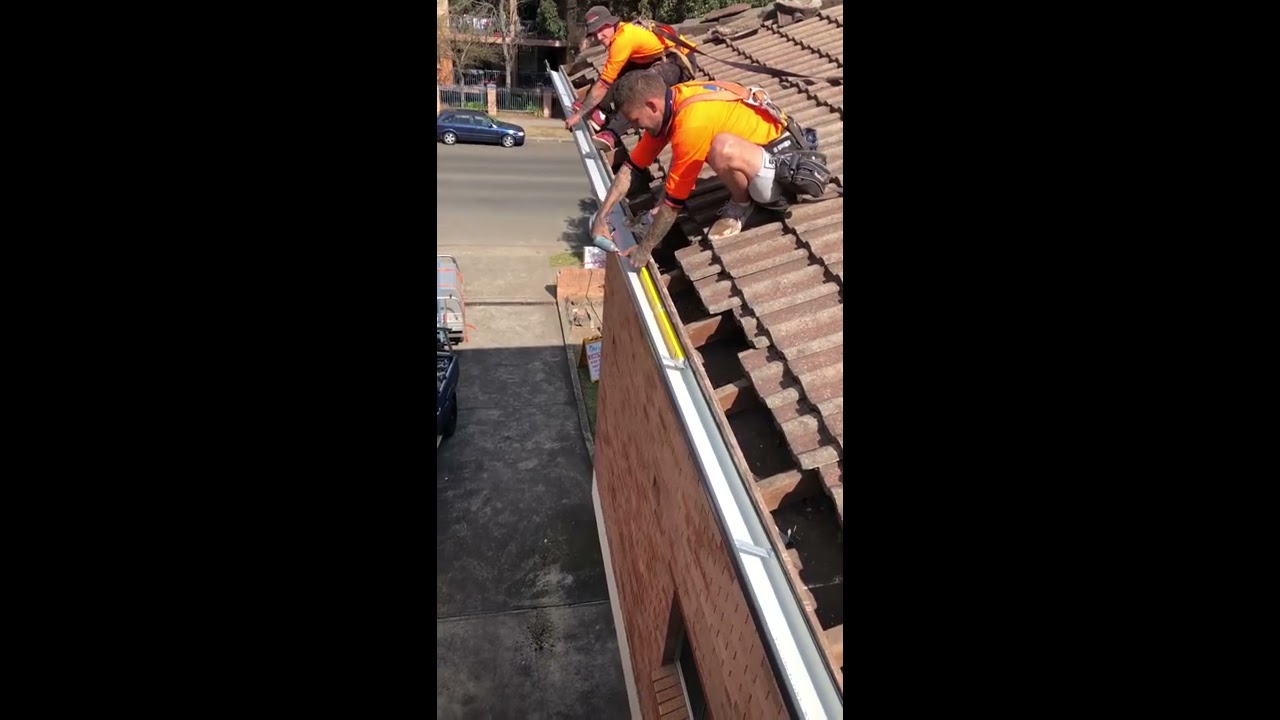 Gutter replacement with Colorbond Fascia Cover