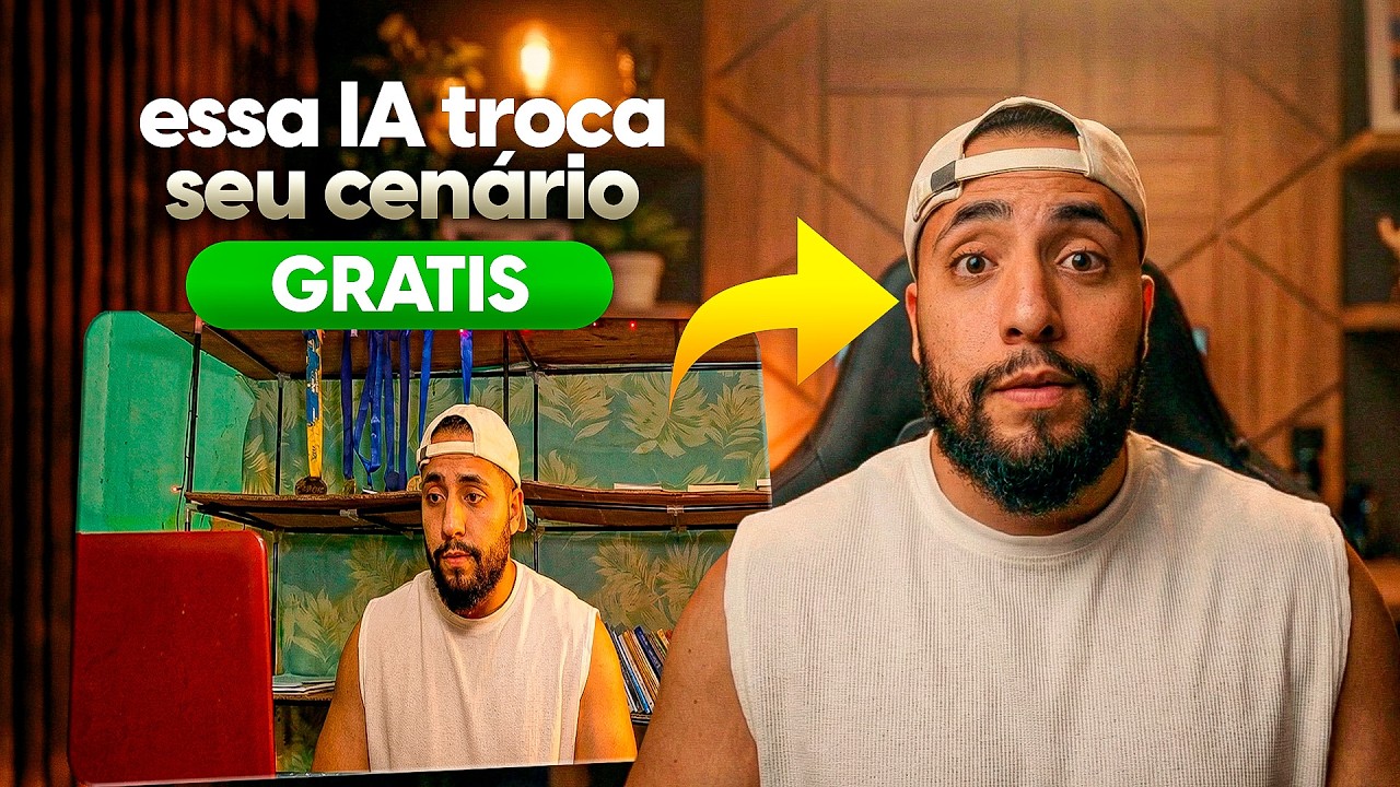 Troque o cen&aacute;rio dos seus v&iacute;deos com essa IA gratuita