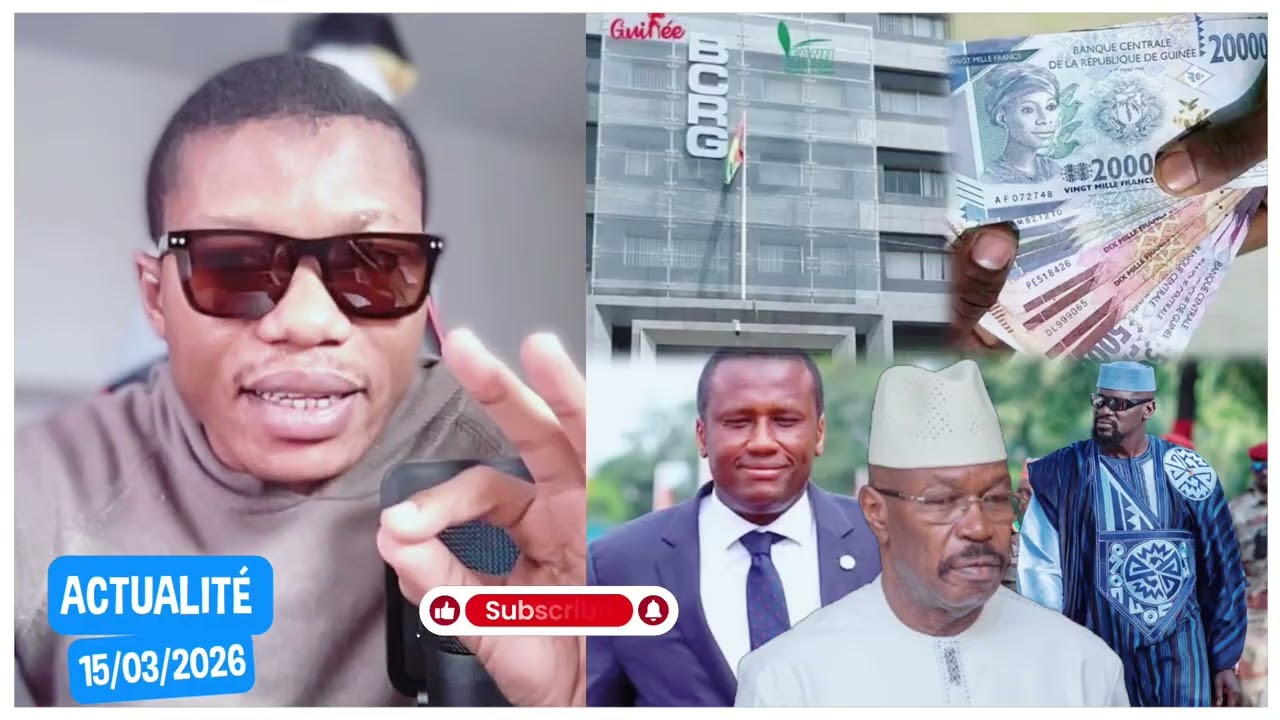 🚨 CRISE DE LIQUIDITÉS EN GUINÉE : DR OUSMANE KABA ACCUSE LA BANQUE CENTRALE ET L’ÉTAT