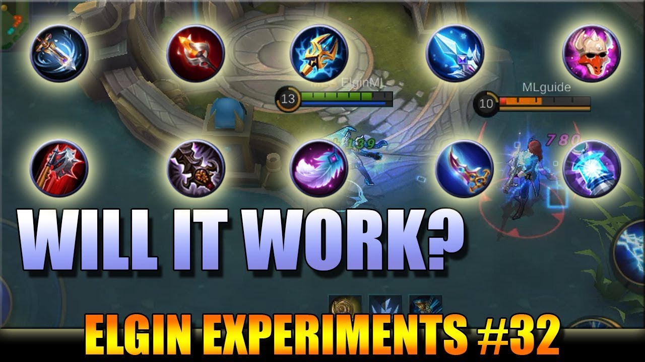 ODD ITEM AND SKILL COMBINATIONS - ELGIN EXPERIMENTS #32 WILL IT WORK ON A REAL GAME?