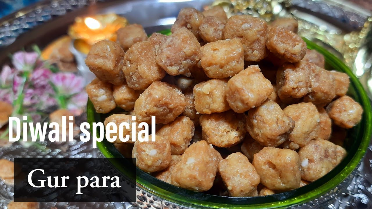 Gur para recipe/atte aur gur ke mithe pare/ diwali special recipe/gur pare recipe/gur ki mithai