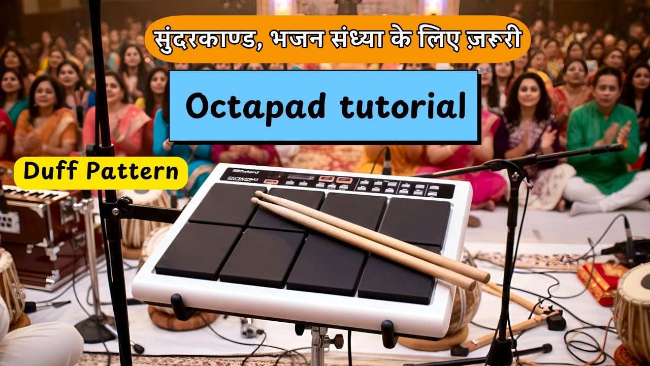 Octapad Tutorial Basics || Duff Pattern Tutorial || Spd 20 pro 