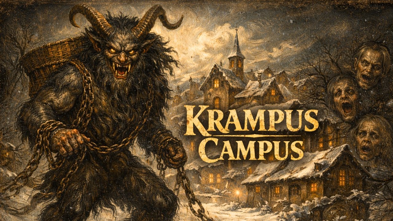 The Demon of Christmas Eve Krampus Forgotten Origins | Christmas Horror Folklore