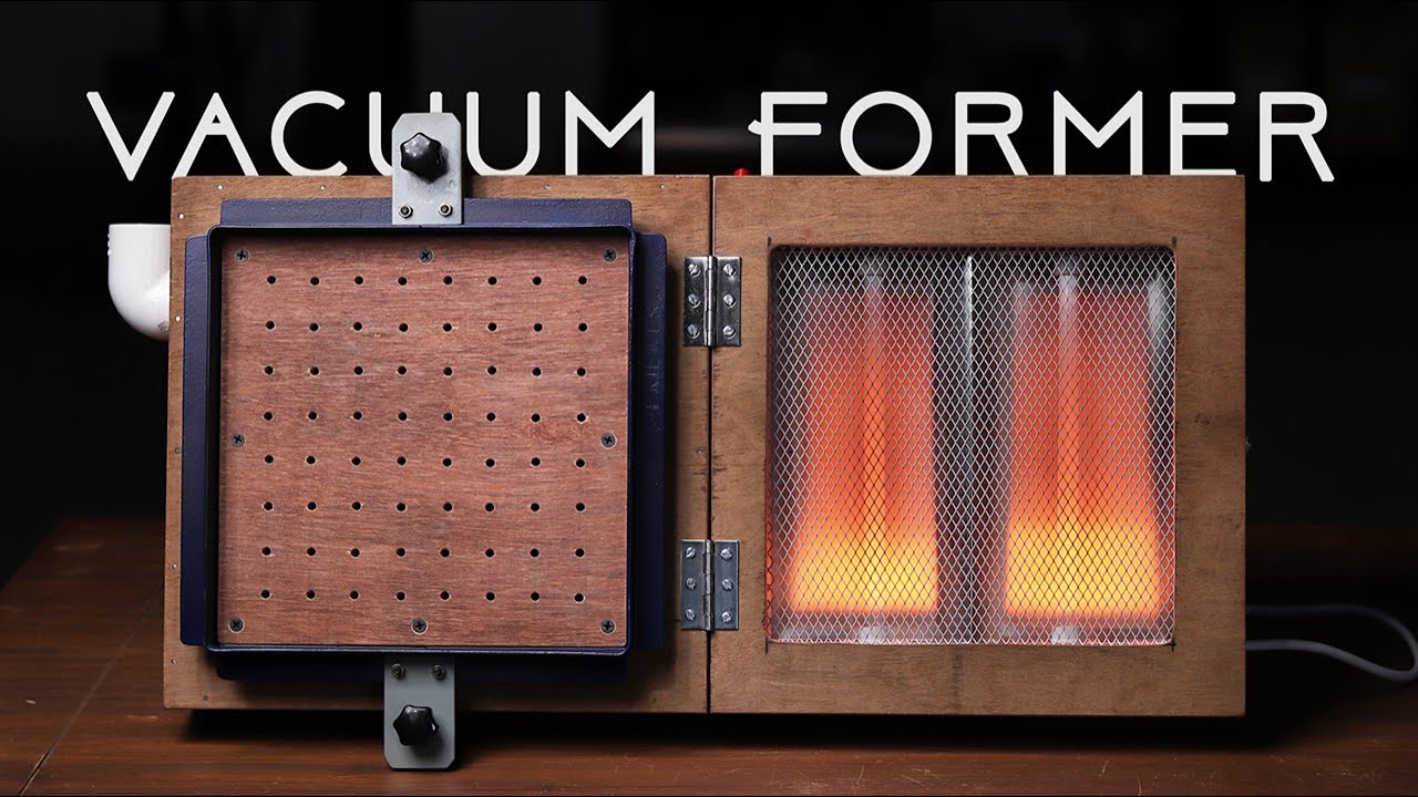 Building a Vacuum Forming Machine with a Room Heater and Vacuum Cleaner