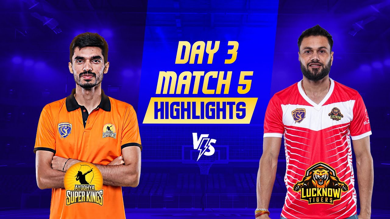 Day 3 Match 5 Highlights | UPPVL Season 1 2025