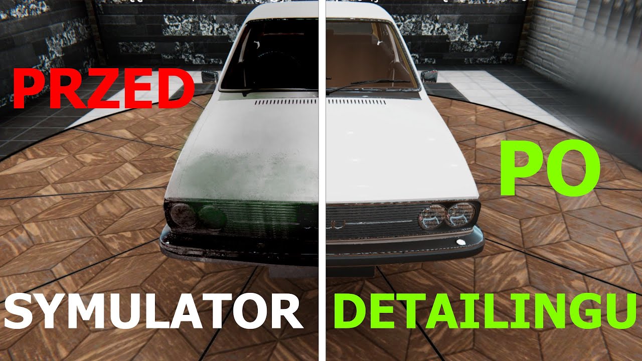 Symulator mycia i sprzatania samochodu | Car Detailing Simulator