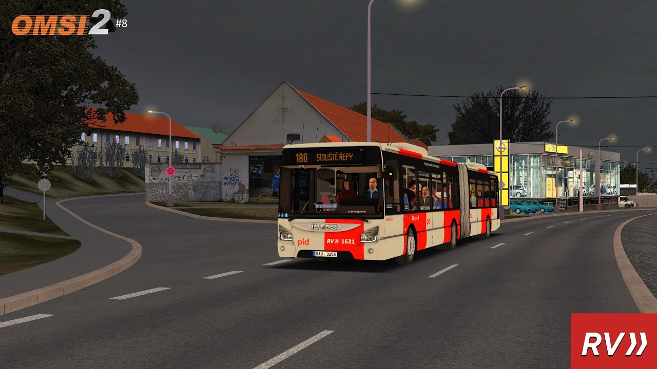 Omsi 2 #8 | Praha 180 s upraveným Urbanwayem | RV