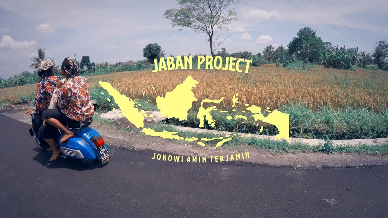 JABAN PROJECT - Jokowi Amin Terjamin #IndonesiaMaju #Pemilu2019 #Scooterboys