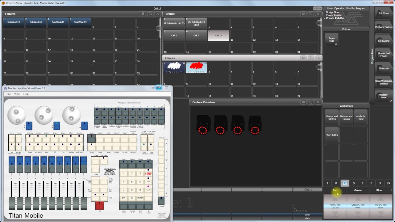 Subfixtures: Chaser und Overlap
