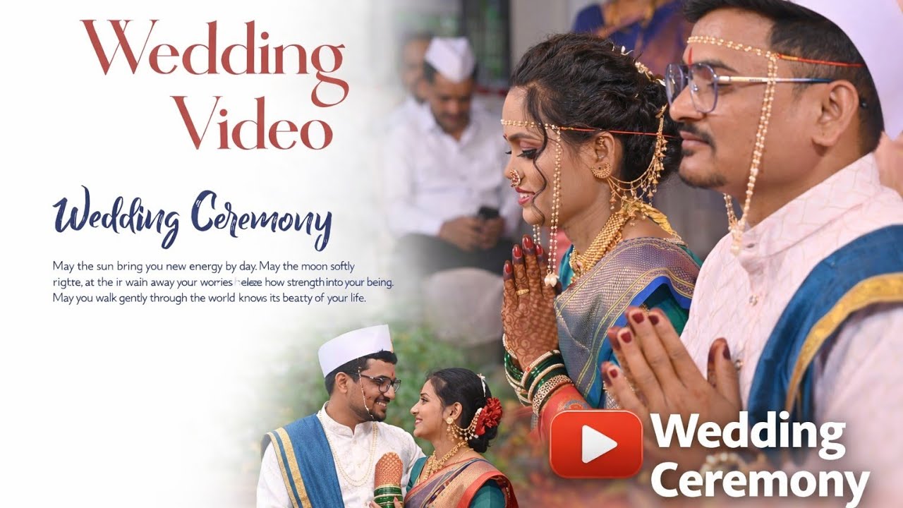 Best Traditional maharastrian Wedding Ceremony Gayatri & pradip Wedding Video | Marathi Wedding