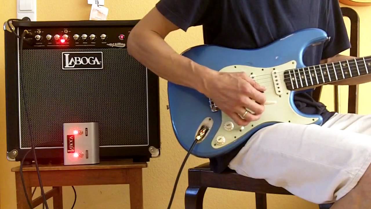 Laboga Caiman Amp and 1963 Fender Stratocaster