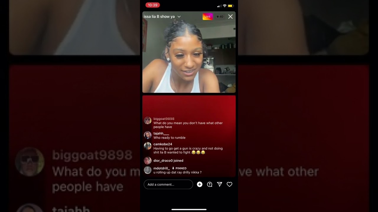 Chii wvttz girlfriend Jamayra & liaB goes live dissing rpt, ray gz, & dead opps😳 #viral #kingvon