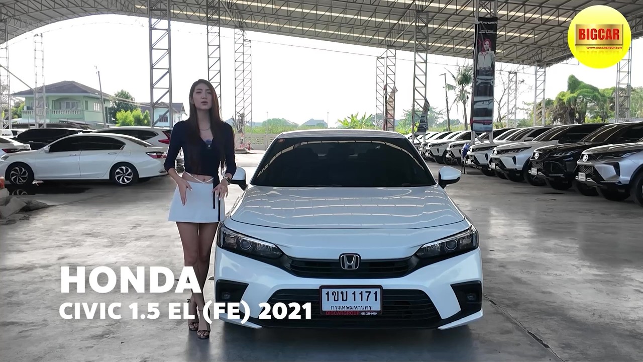 รีวิว HONDA CIVIC 1.5 EL ปี 2021 เก๋งมือสอง  ประหยัดเกือบ 300,000 แต่เหมือนได้สภาพป้ายแดงไปขับ