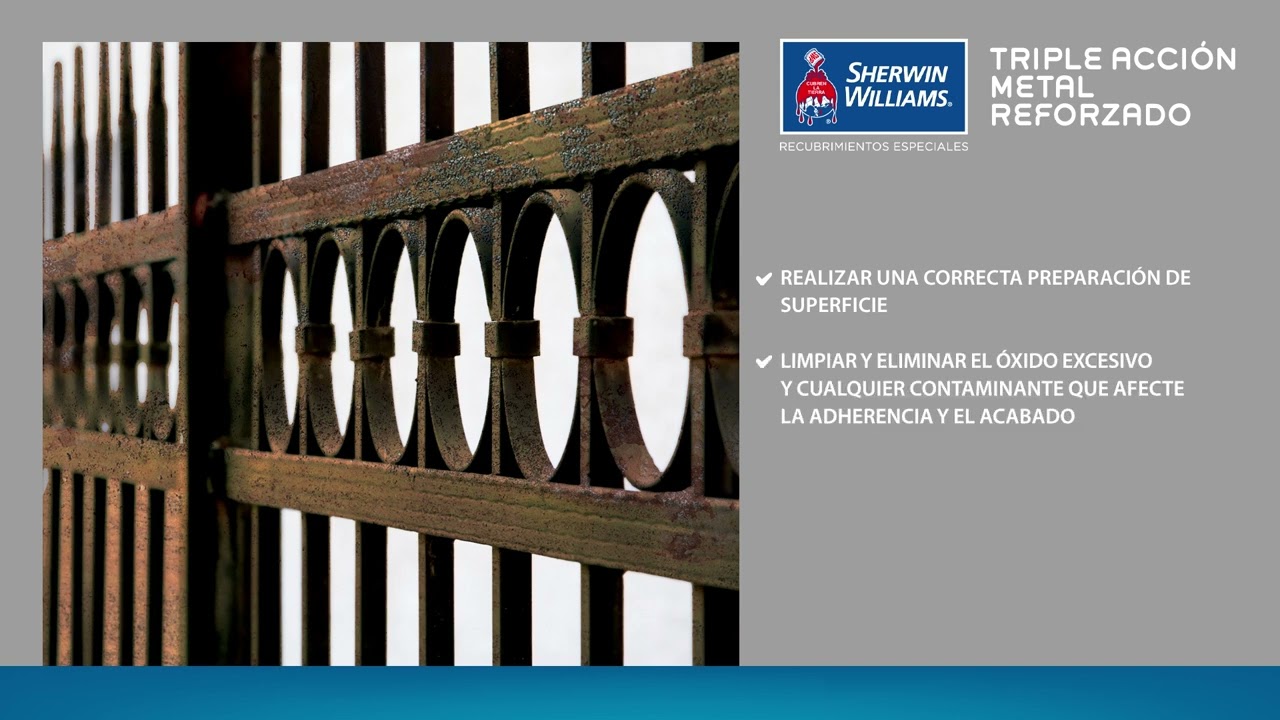 Triple Acción Metal Reforzado de Sherwin-Williams