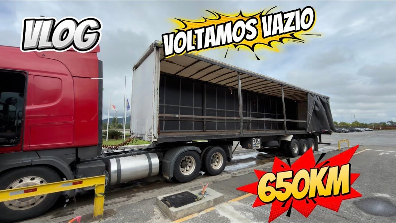 Voltando de Minas Gerais quebrou o amortecedor da cabine!! 