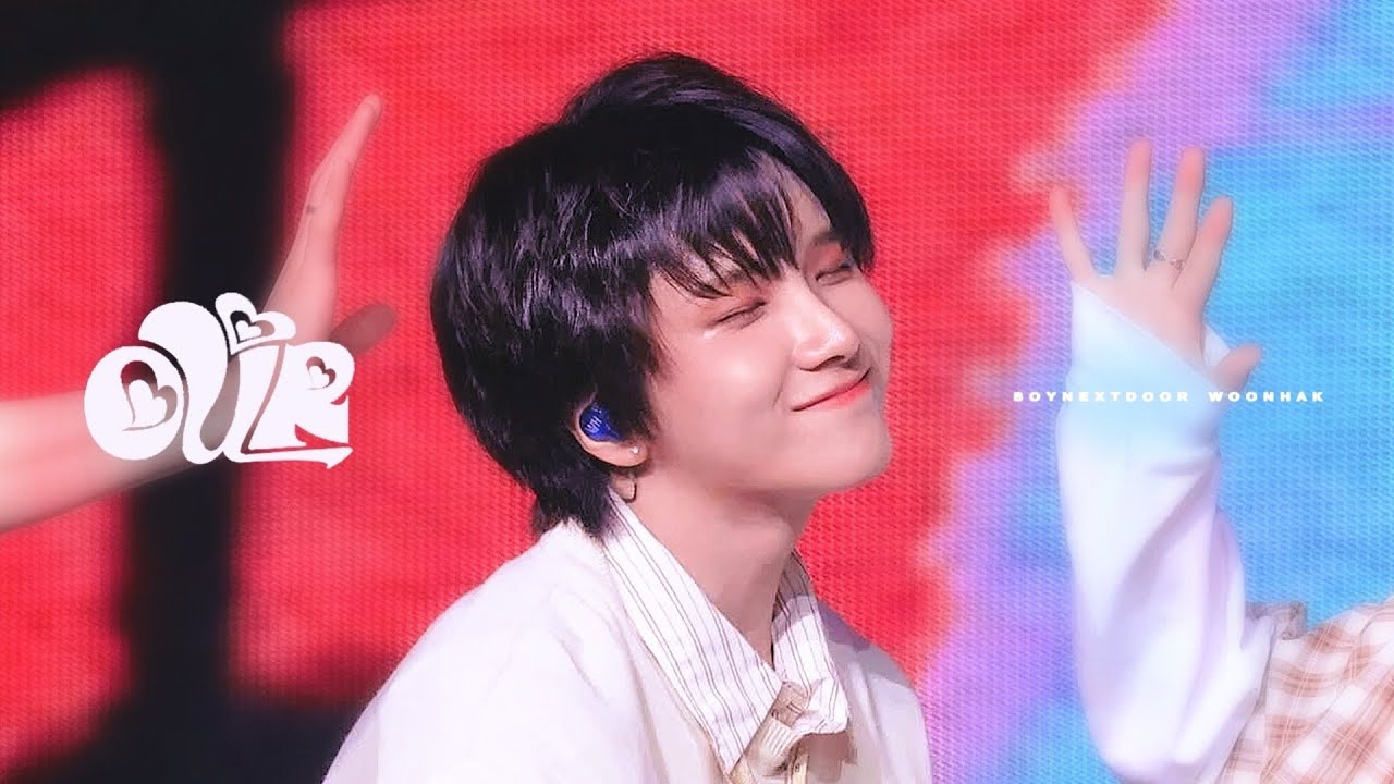 [4K] 240615 Weverse Con Festival 'OUR' 보이넥스트도어 운학 직캠 | BOYNEXTDOOR WOONHAK Focus