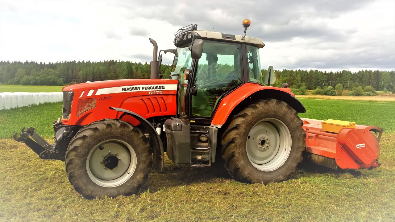 MF 6475 ja Maschio Tornado 310 kesantojen kimpussa.🌿🌿🌿